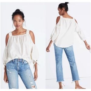 Madewell Cold Shoulder Top